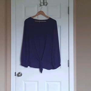 Apt 9 Royal Purple Blouse